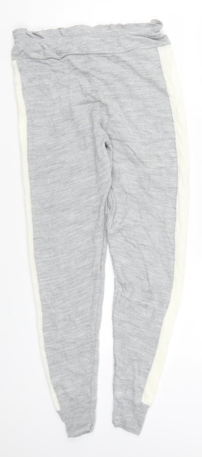 Womens UK Size M Preworn Regular Fit Sweatpants Grey Trousers