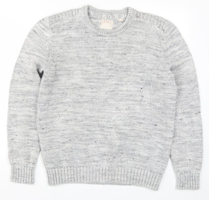 Esprit Mens Grey  Knit Pullover Jumper Size XL