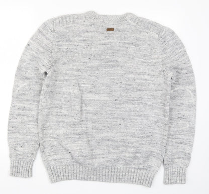 Esprit Mens Grey  Knit Pullover Jumper Size XL