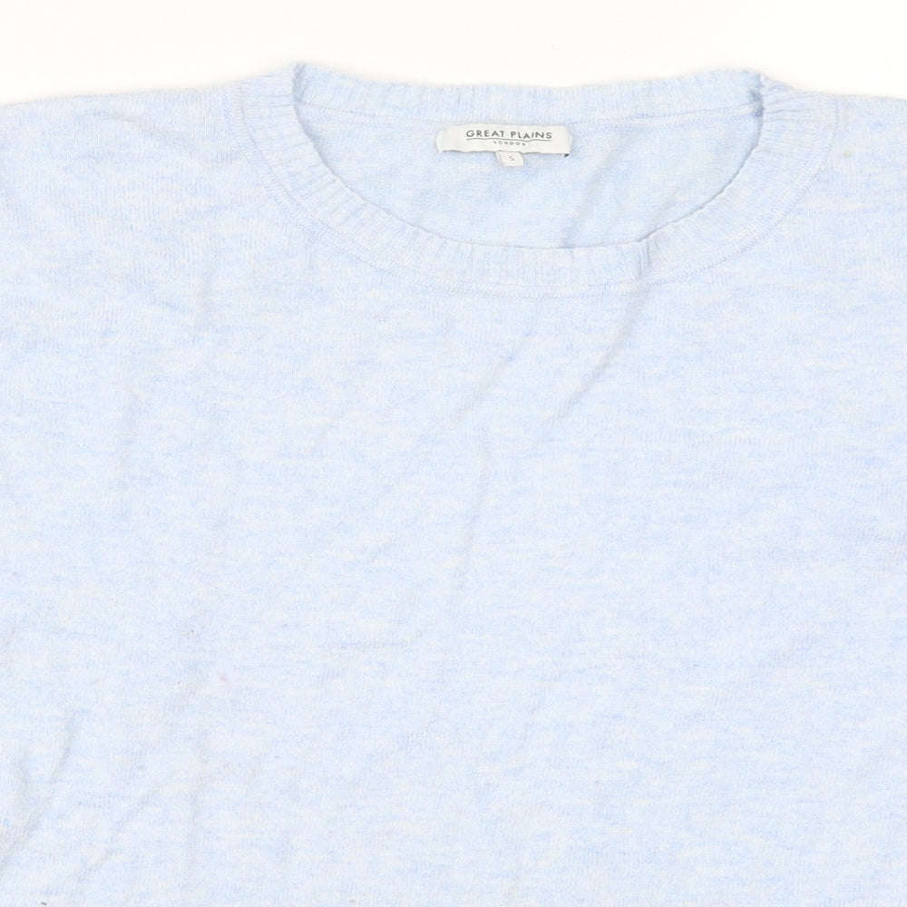 Womens UK Size S Great Plains Blue Pullover Jumper
