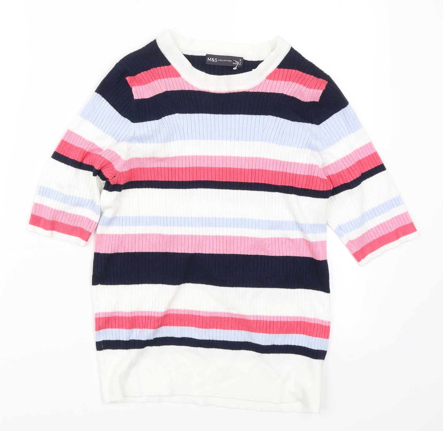 Womens UK Size 16 Marks and Spencer Pink Pullover Jumper