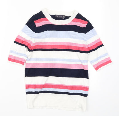 Womens UK Size 16 Marks and Spencer Pink Pullover Jumper