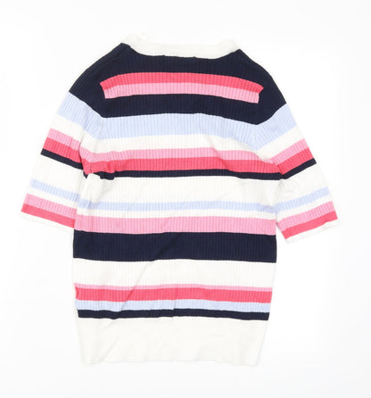 Womens UK Size 16 Marks and Spencer Pink Pullover Jumper