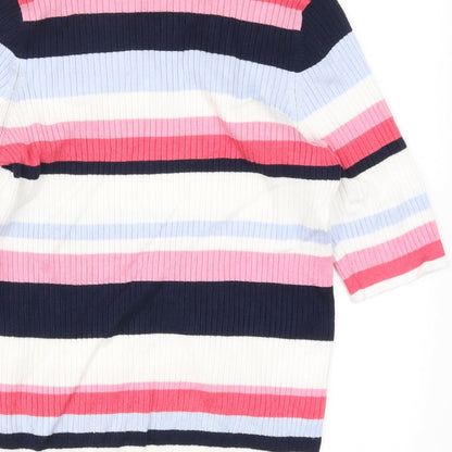 Womens UK Size 16 Marks and Spencer Pink Pullover Jumper