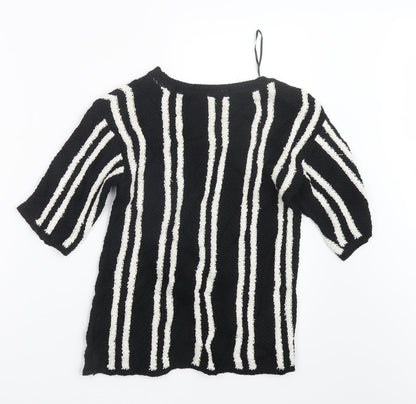Womens UK Size 6 Marks and Spencer Black Pullover Jumper