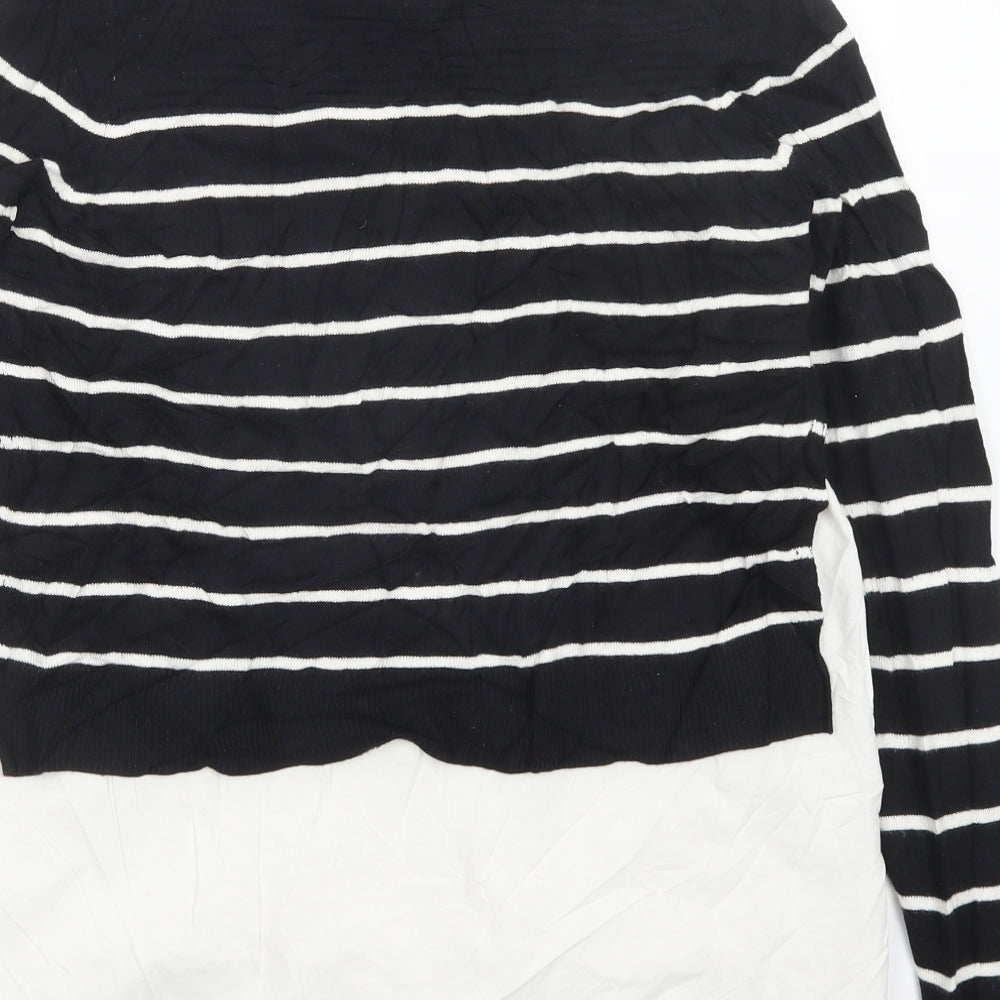 Womens UK Size 6 River Island Black Pullover Jumper