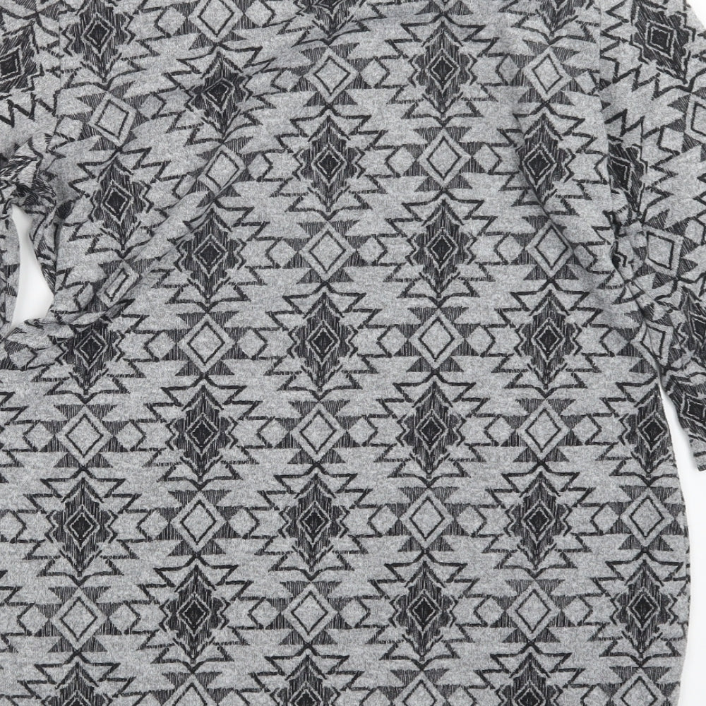 Womens UK Size 14 Marks and Spencer Grey Pullover Jumper