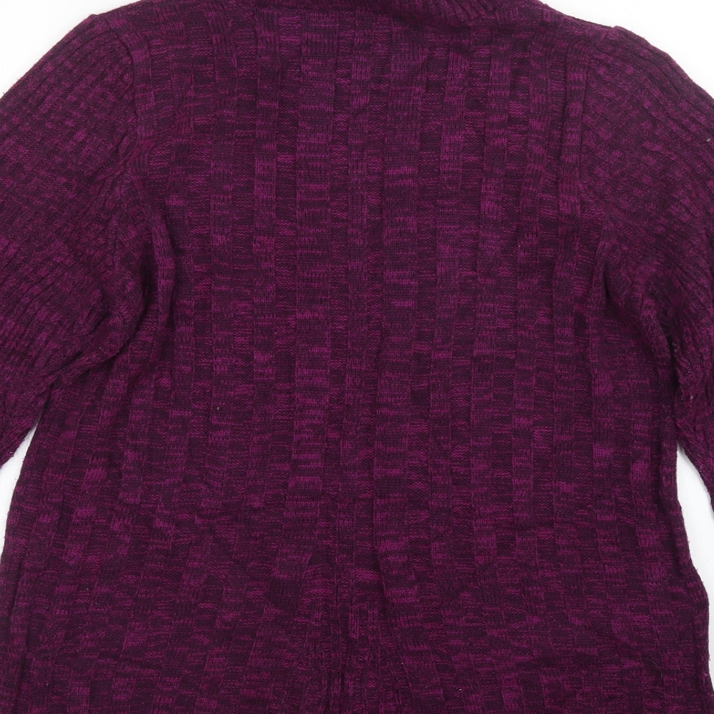 Womens UK Size L BM Purple Pullover Jumper
