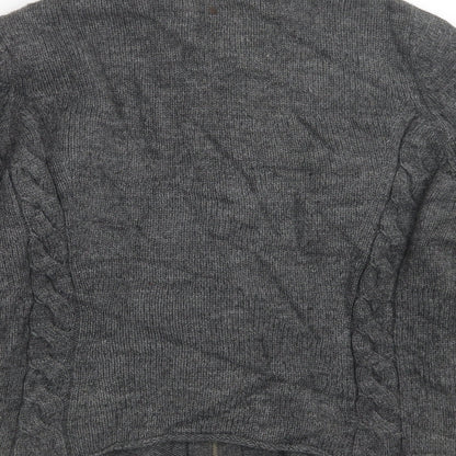 Marks and Spencer Womens Grey  Knit Jacket  Size 16