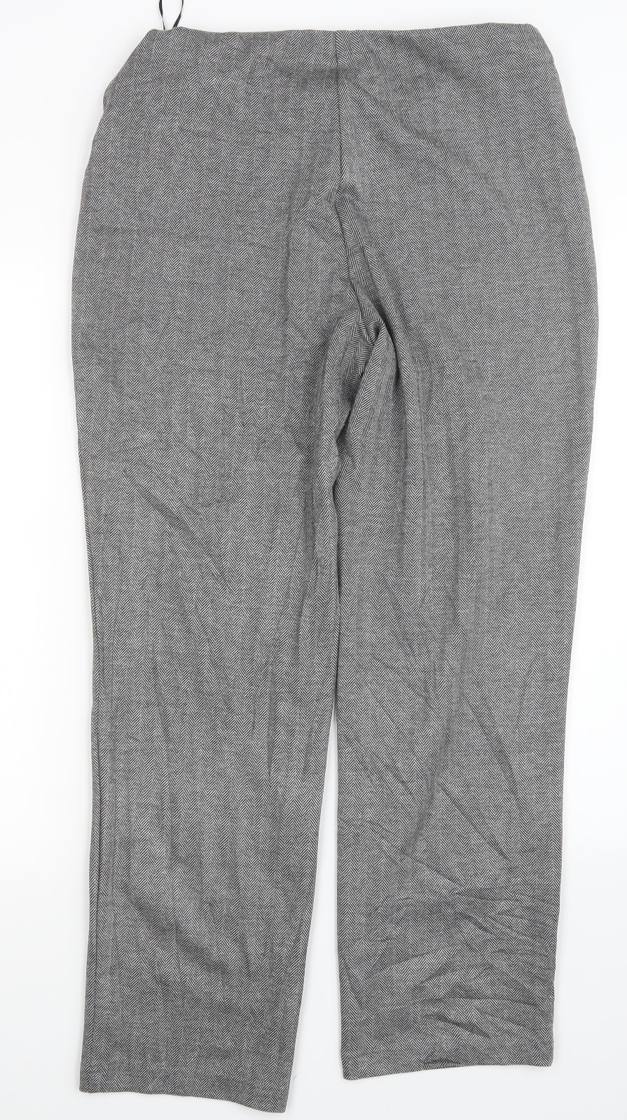 Womens UK Size 14 Marks and Spencer Regular Fit  Black Trousers