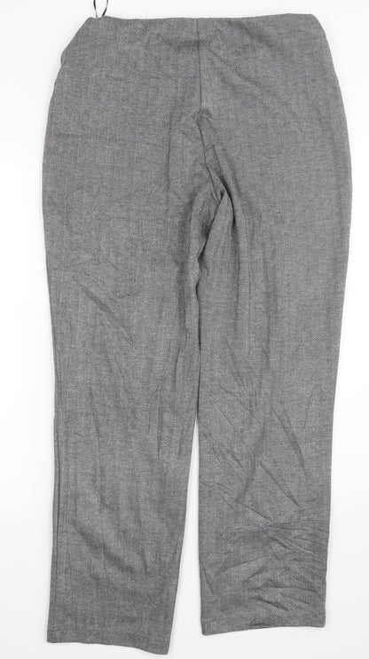 Womens UK Size 14 Marks and Spencer Regular Fit  Black Trousers