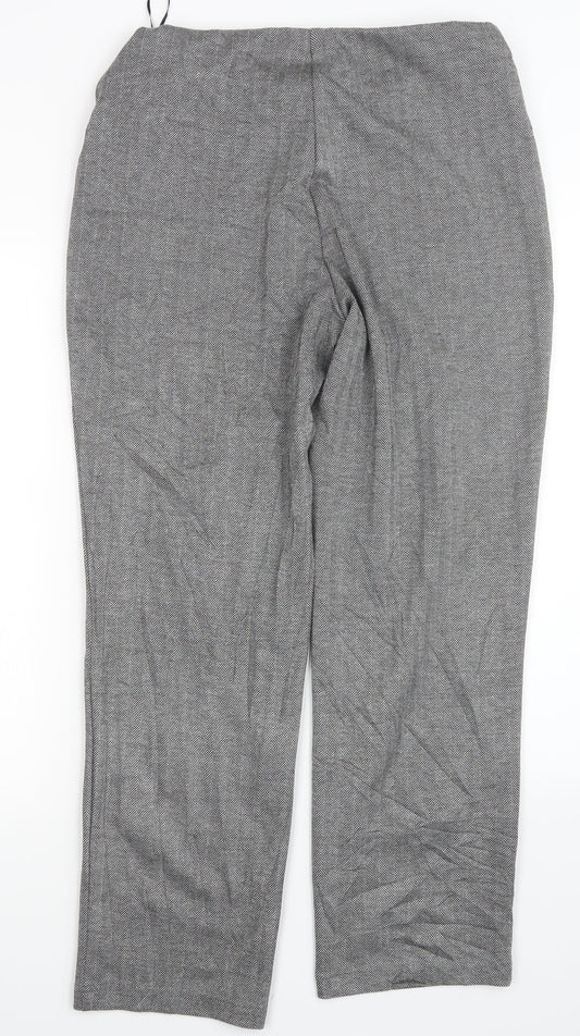 Womens UK Size 14 Marks and Spencer Regular Fit  Black Trousers