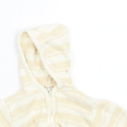 Little Bundloe  Beige  Knit Jacket  Size 3-6 Months