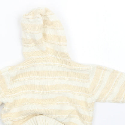 Little Bundloe  Beige  Knit Jacket  Size 3-6 Months