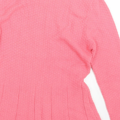 Womens UK Size 12 NEXT Pink Pullover Jumper