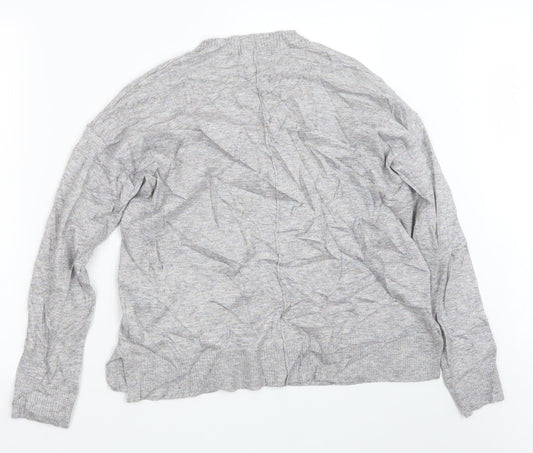 Oasis Womens Grey   Pullover Jumper Size M