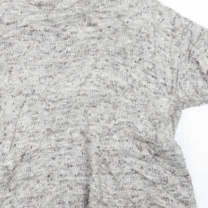 CC Womens Beige  Knit Cardigan Jumper Size M