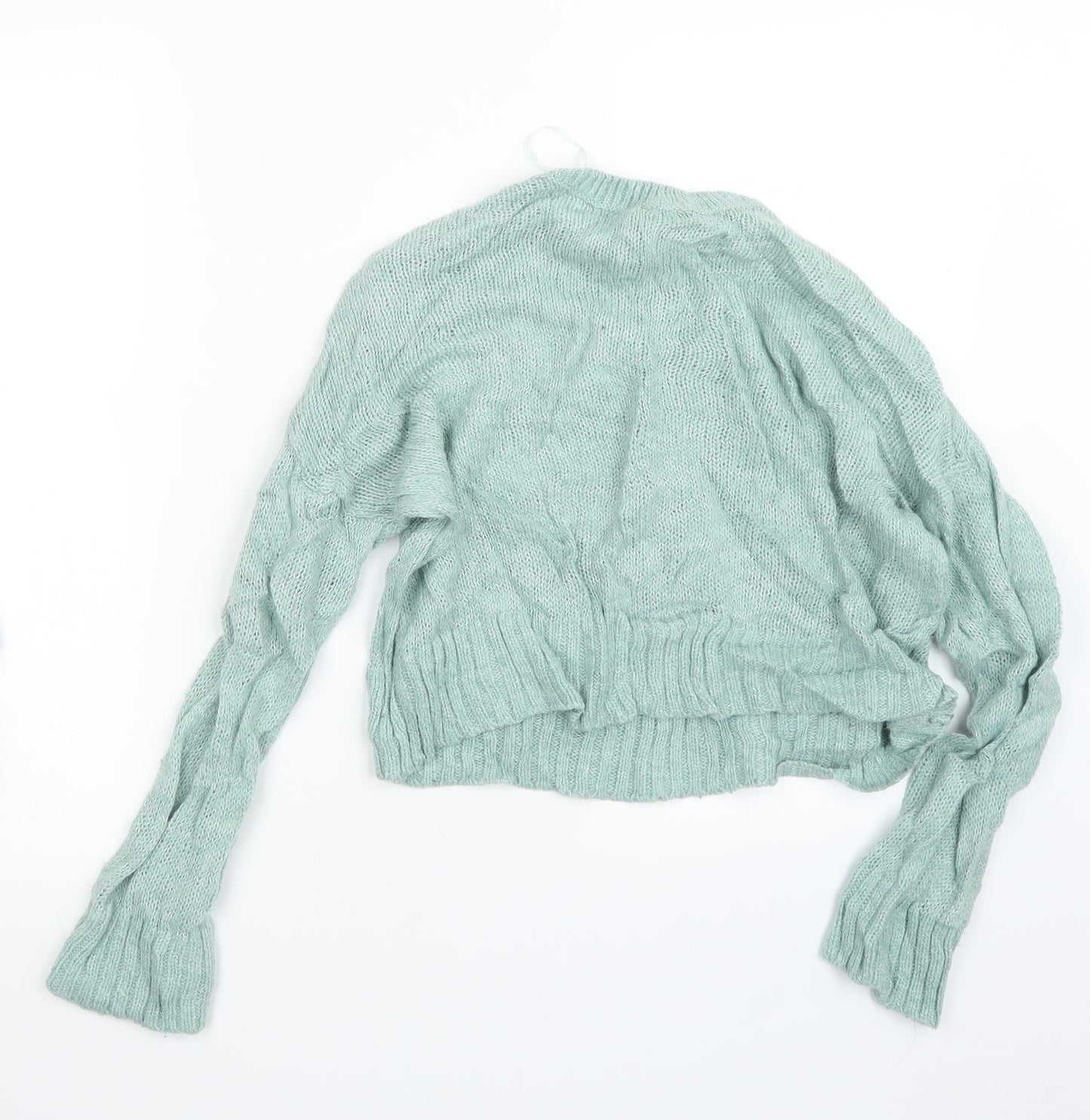 Womens UK Size S New Look Green Pullover Jumper
