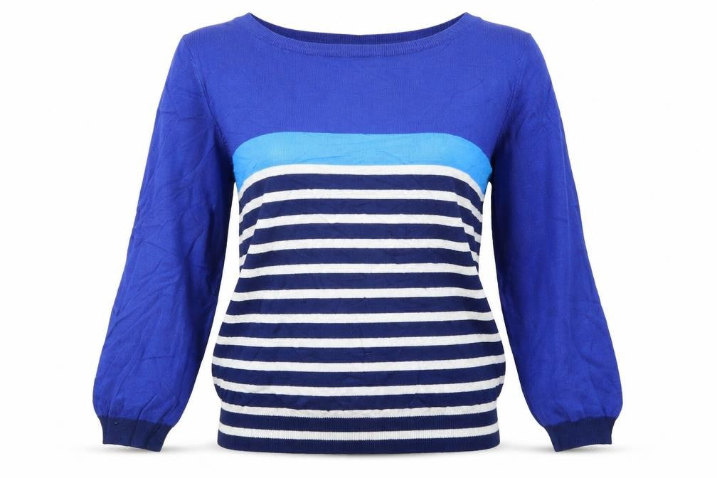 Womens UK Size L M&Co Blue Pullover Jumper
