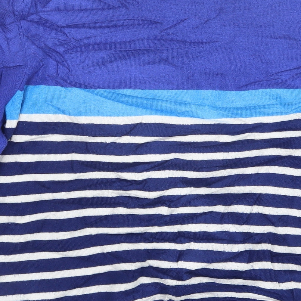 Womens UK Size L M&Co Blue Pullover Jumper