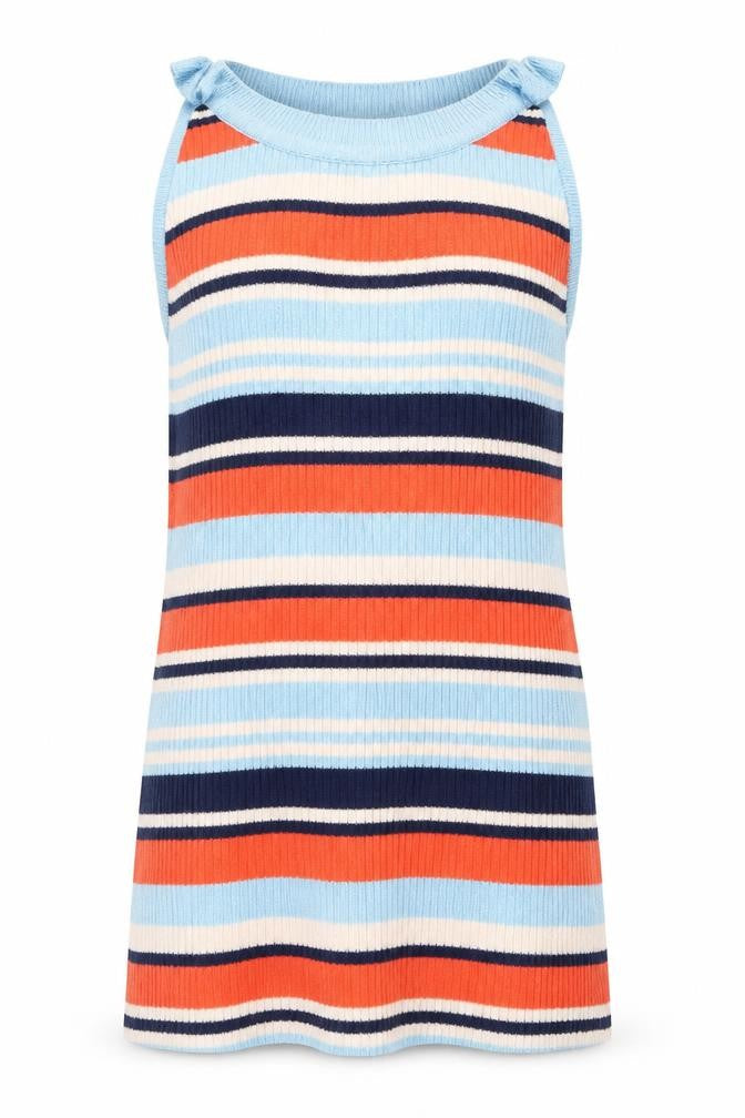 Atmosphere Womens Blue Striped  Pullover Jumper Size 8