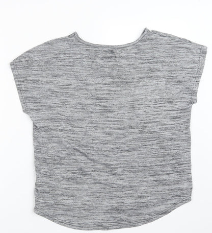 Womens UK Size 10 Golddigga Grey Pullover Jumper
