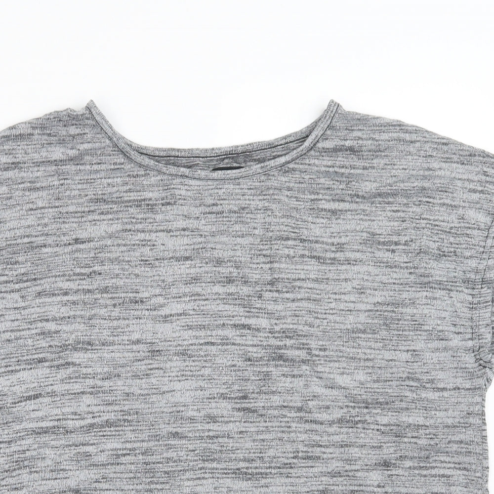 Womens UK Size 10 Golddigga Grey Pullover Jumper