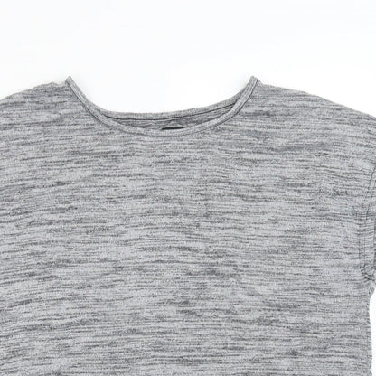 Womens UK Size 10 Golddigga Grey Pullover Jumper