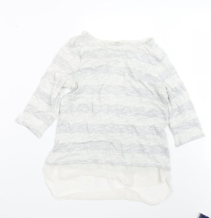 George Womens Grey  Knit Pullover Jumper Size 14