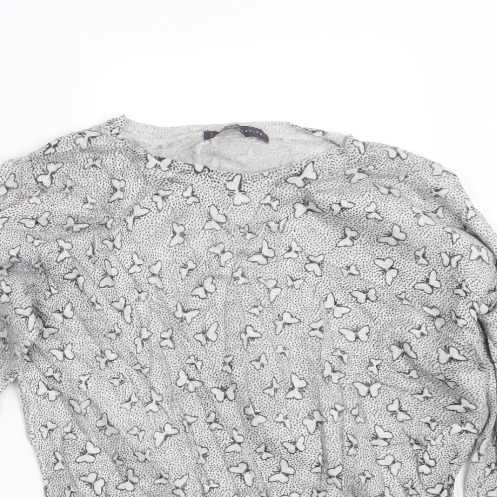 Womens UK Size 14 Marks and Spencer Grey Pullover Jumper