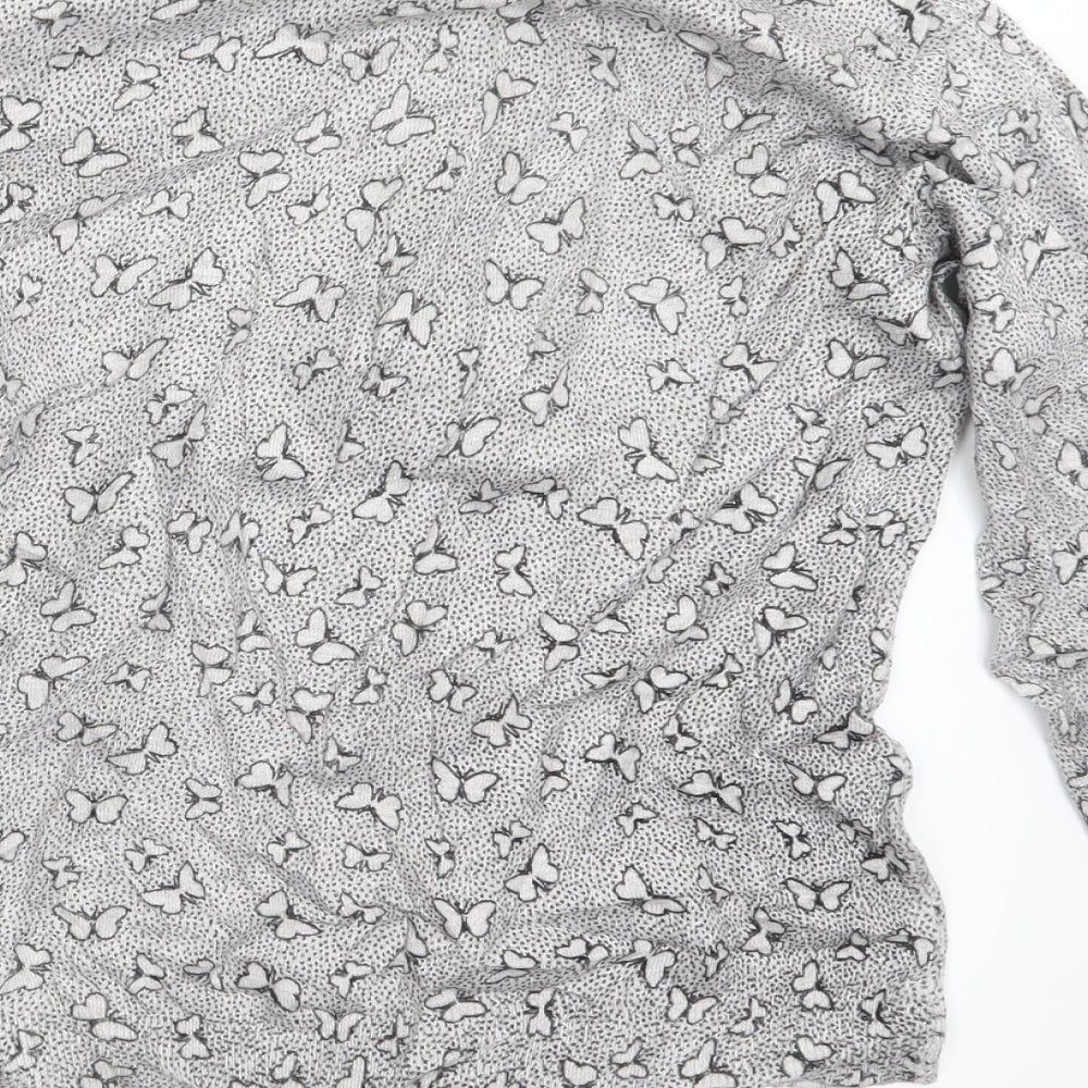 Womens UK Size 14 Marks and Spencer Grey Pullover Jumper