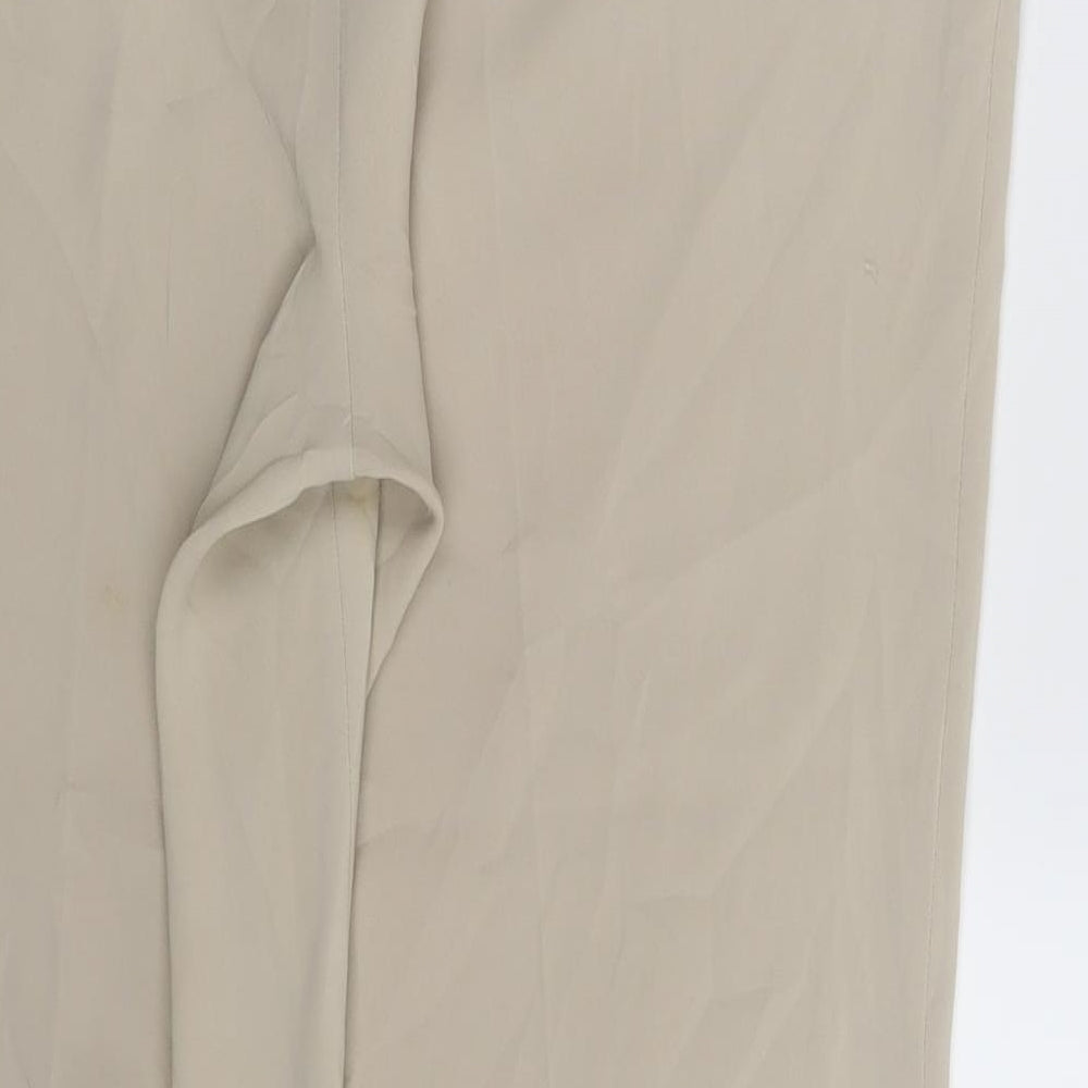 Womens UK Size 18 Marcona Regular Fit Chino Beige Trousers