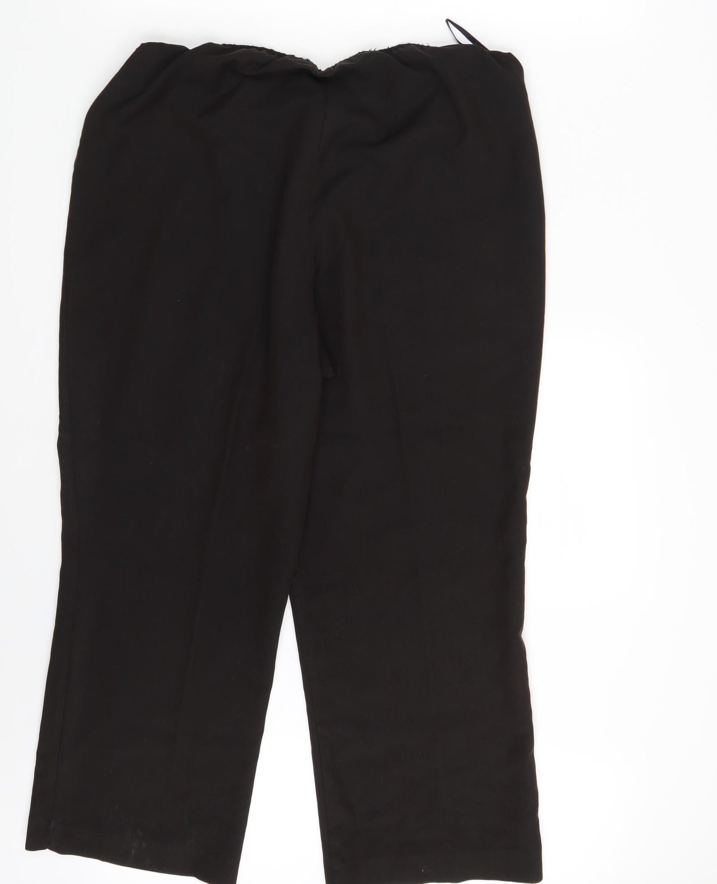 Womens UK Size 16 Preworn Regular Fit Dress Pants Brown Trousers
