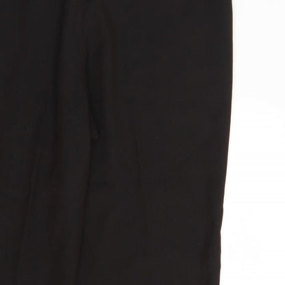 Womens UK Size 16 Preworn Regular Fit Dress Pants Brown Trousers