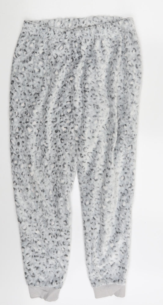 Womens UK Size 12 Debenhams Regular Fit Sweatpants White Trousers