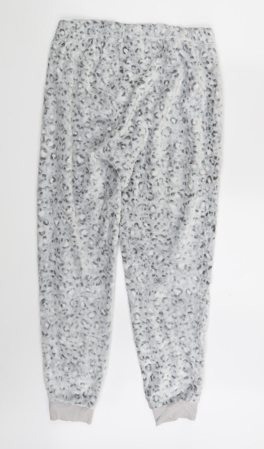 Womens UK Size 12 Debenhams Regular Fit Sweatpants White Trousers