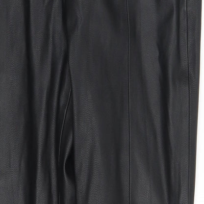 Womens UK Size One Size Zara  Jegging Black Leggings