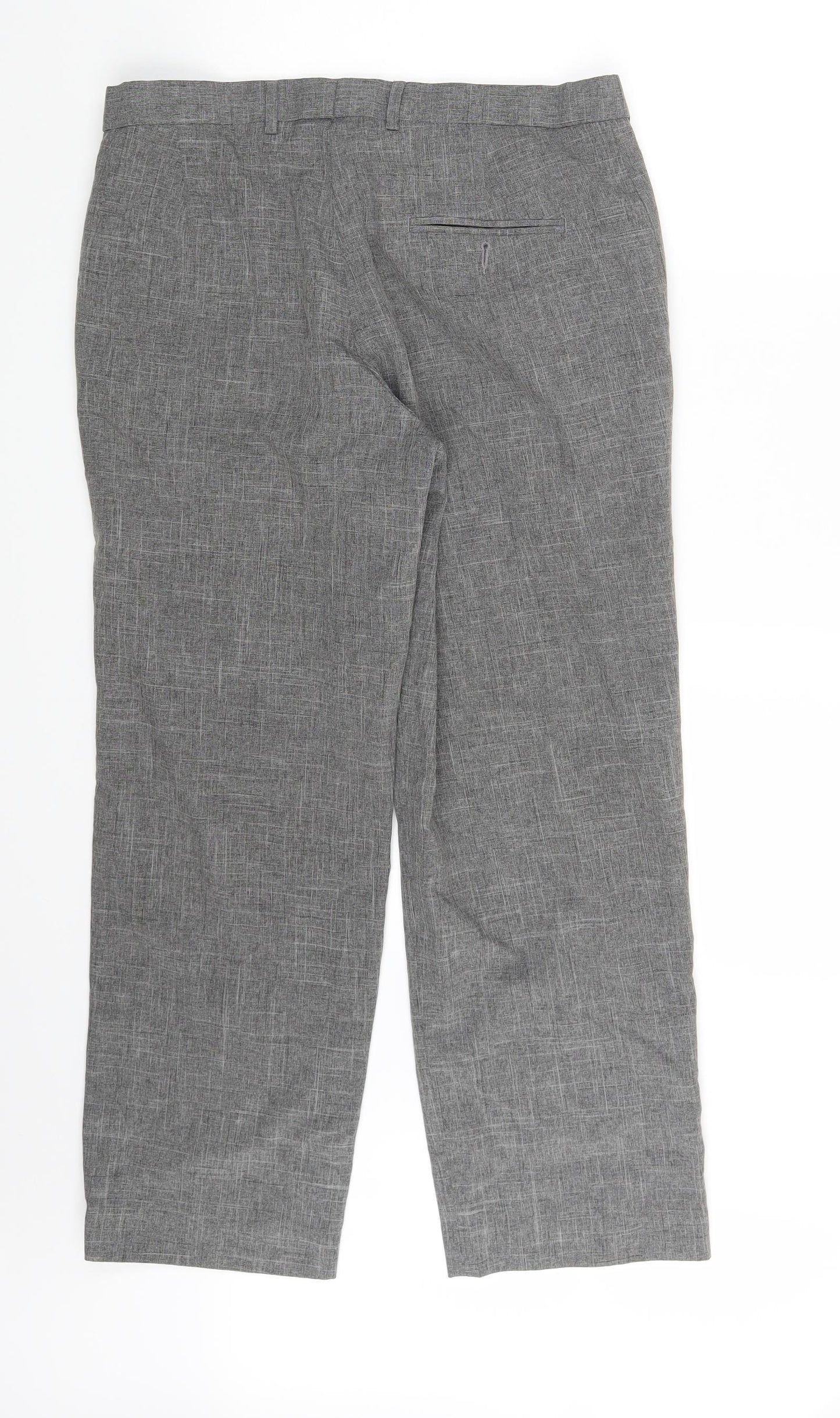 M&S Mens Grey   Trousers  Size 34 in L29 in