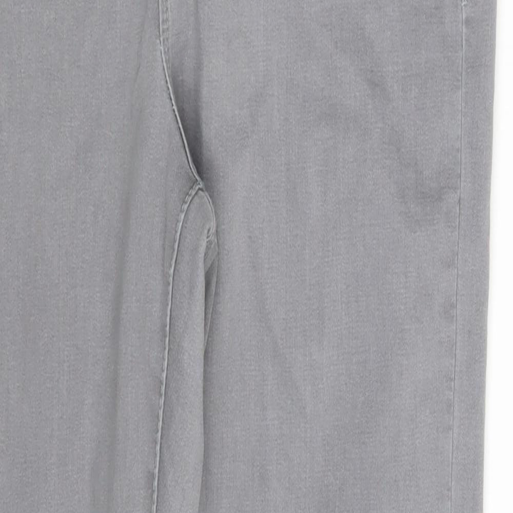 Womens UK Size 14 Denim & Co.  Jegging Grey Leggings