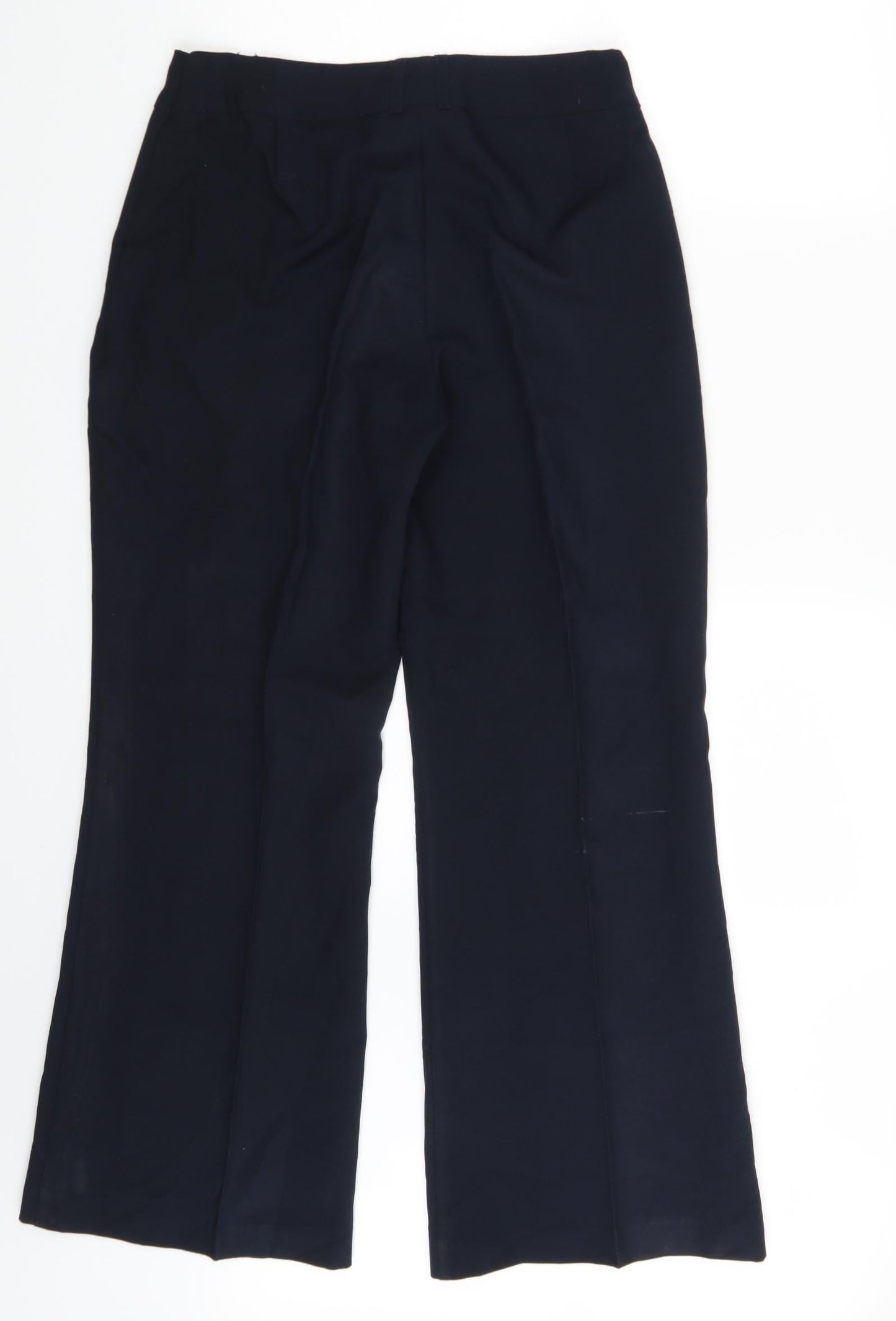Womens UK Size 28 in F&F Regular Fit Dress Pants Blue Trousers