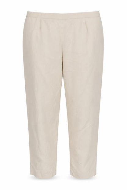 Womens UK Size 40 in Preworn Regular Fit Dress Pants Beige Trousers