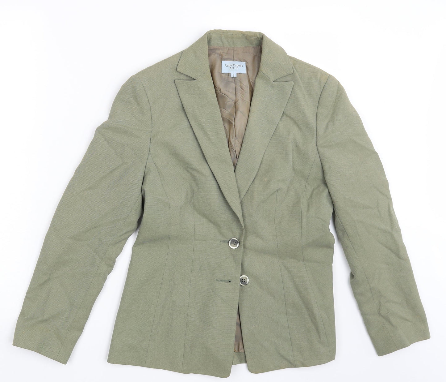 Womens UK Size 8 Anne Brooks Green Jacket