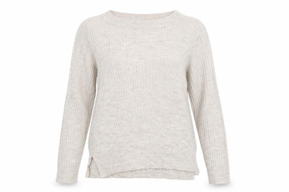 Womens UK Size 8 M&Co Beige Pullover Jumper