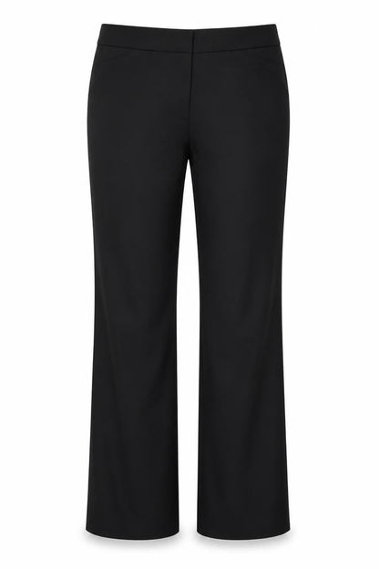 Womens UK Size 12 Warehouse Regular Fit Dress Pants Black Trousers