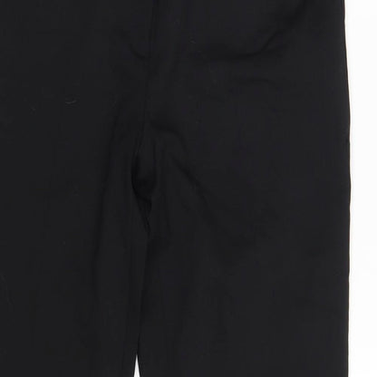 Womens UK Size 12 Warehouse Regular Fit Dress Pants Black Trousers
