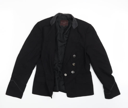 Great Plains Womens Black   Jacket Blazer