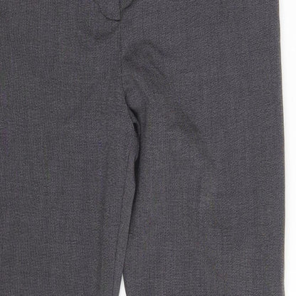 Coercion Womens Grey   Dress Pants Trousers Size 12 L30 in
