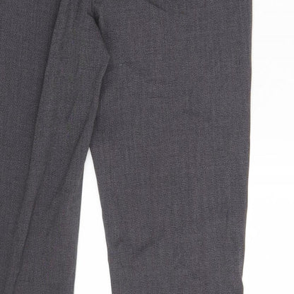 Coercion Womens Grey   Dress Pants Trousers Size 12 L30 in