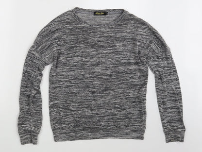 Miss Suki Womens Grey   Pullover Jumper Size M
