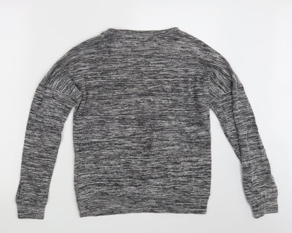 Miss Suki Womens Grey   Pullover Jumper Size M